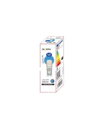 BOMBILLA LED - G9 - 2,5W - 5000K - 220Lm DIMABLE